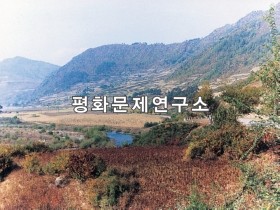 사평리를 흐르는 허천강
