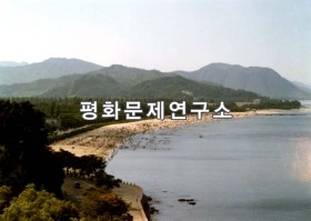 [인문지리]원산시 송도원해수욕장 전경